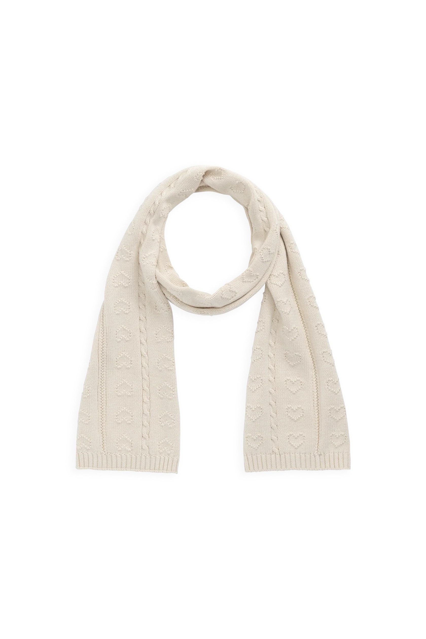 【預購】JAMIE KAY -Lindsay Scarf（Vanilla）