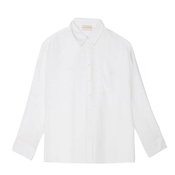 1LP0327-074 [LA PETITE ETOILE] Chanice - Flowy Blouse Ecru #CHANICE-C102522R0A/11-ECRU (EU)