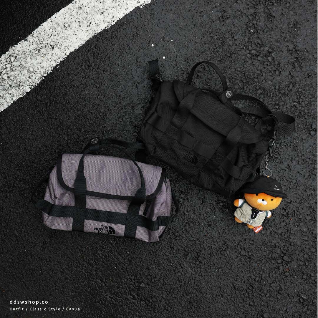 "現貨" The North Face MINI BASECAMP SHOULDER 兩用 圓筒包