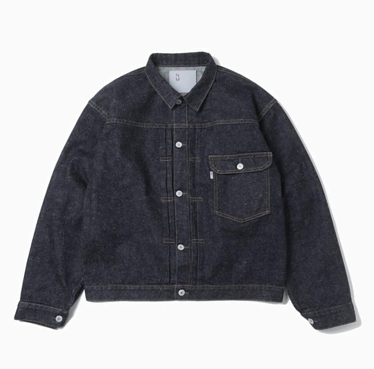 NEW MANUAL JAPAN #001 T-BACK DENIM JACKET ONE WASHED - PRE ORDER ITEM (預訂中)