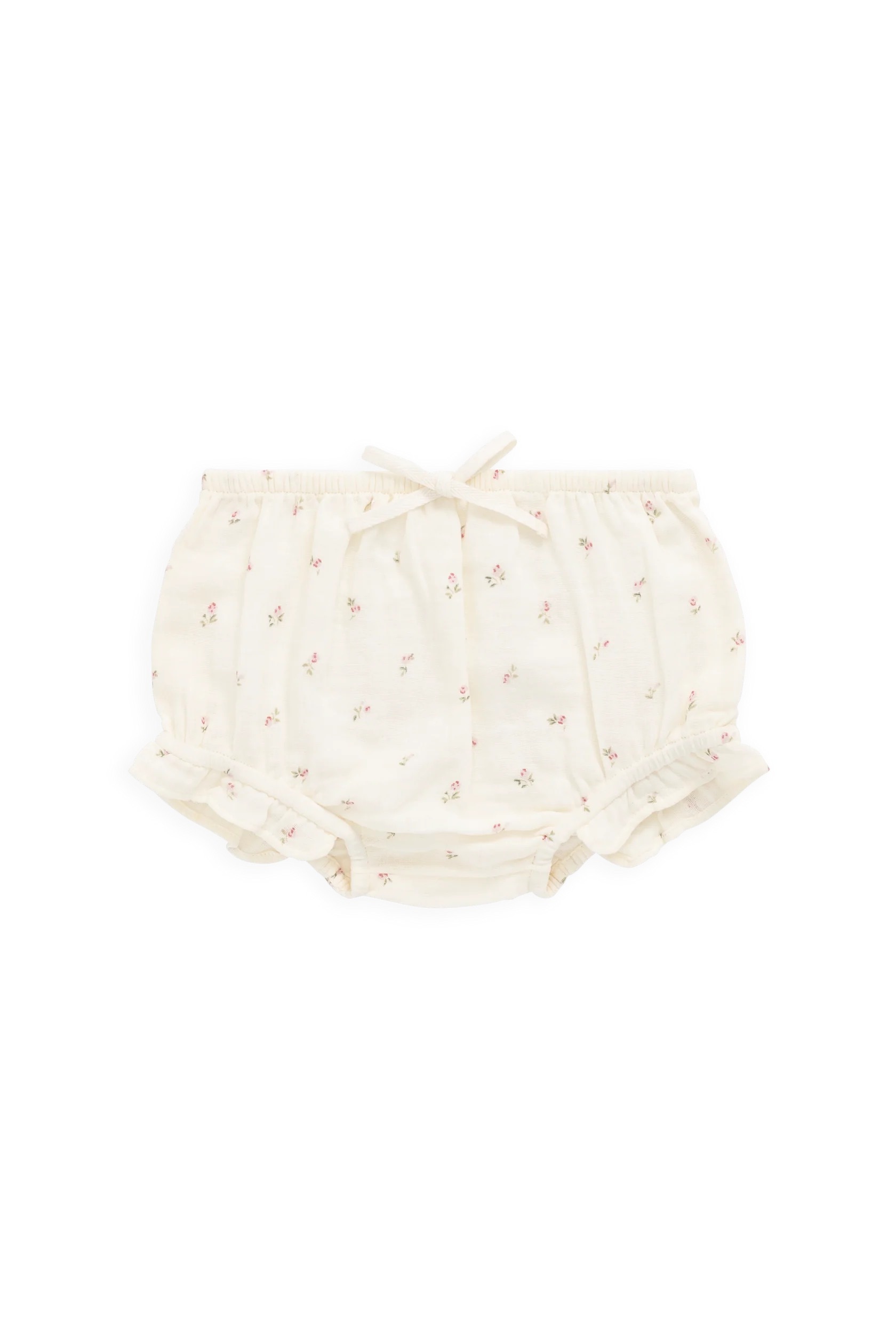 【預購】JAMIE KAY -Organic Cotton Muslin Frill Bloomer（Willow Rose）