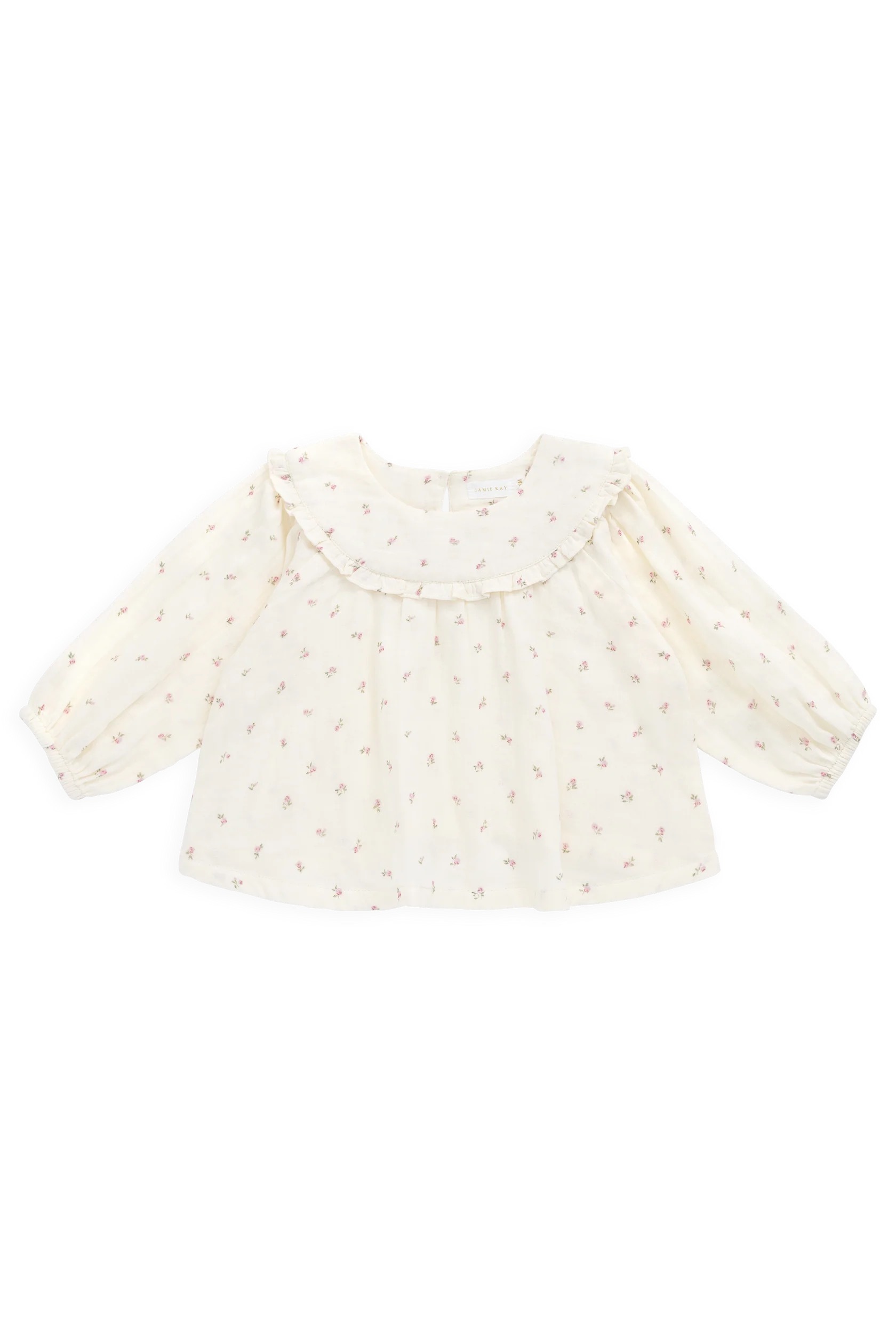 【預購】JAMIE KAY -Organic Cotton Muslin Amira Blouse（Willow Rose）