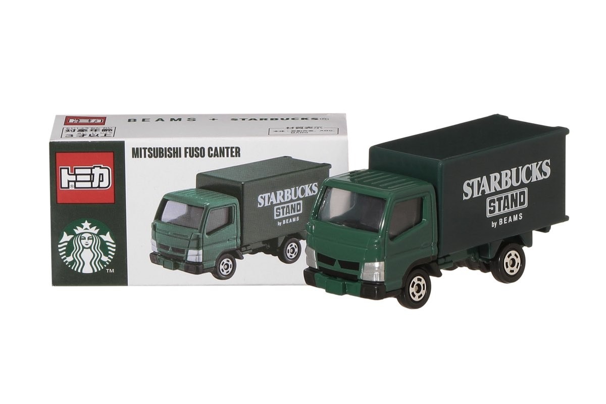 【Luxury】 現貨 日本限量 STARBUCKS STAND by BEAMS EXTRA Collection Tomica トミカ 小汽車 日本多美正版授權 星巴克 三方聯名