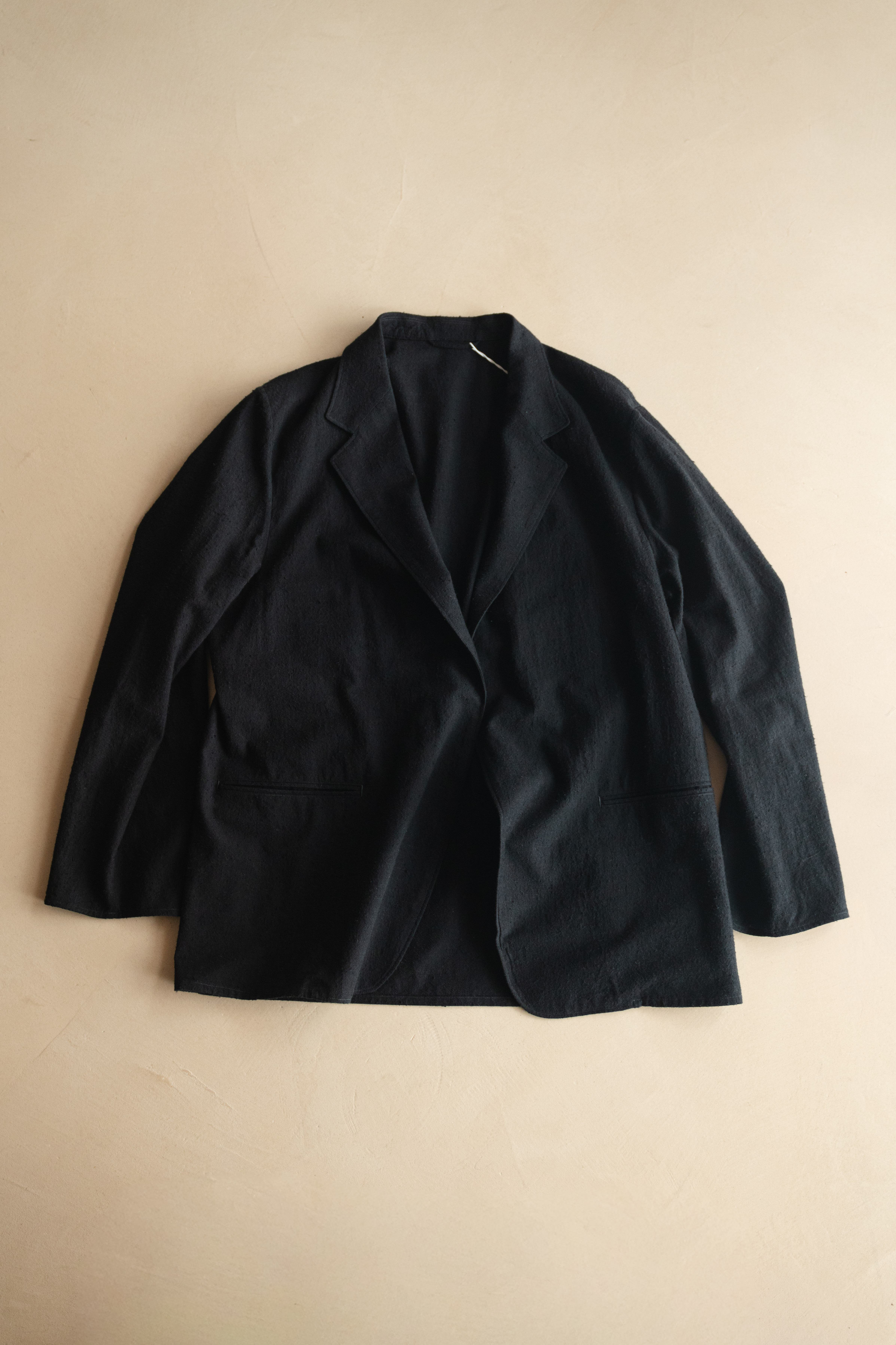 BLURHMS SILK/COTTON NEP CARDIGAN JACKET
