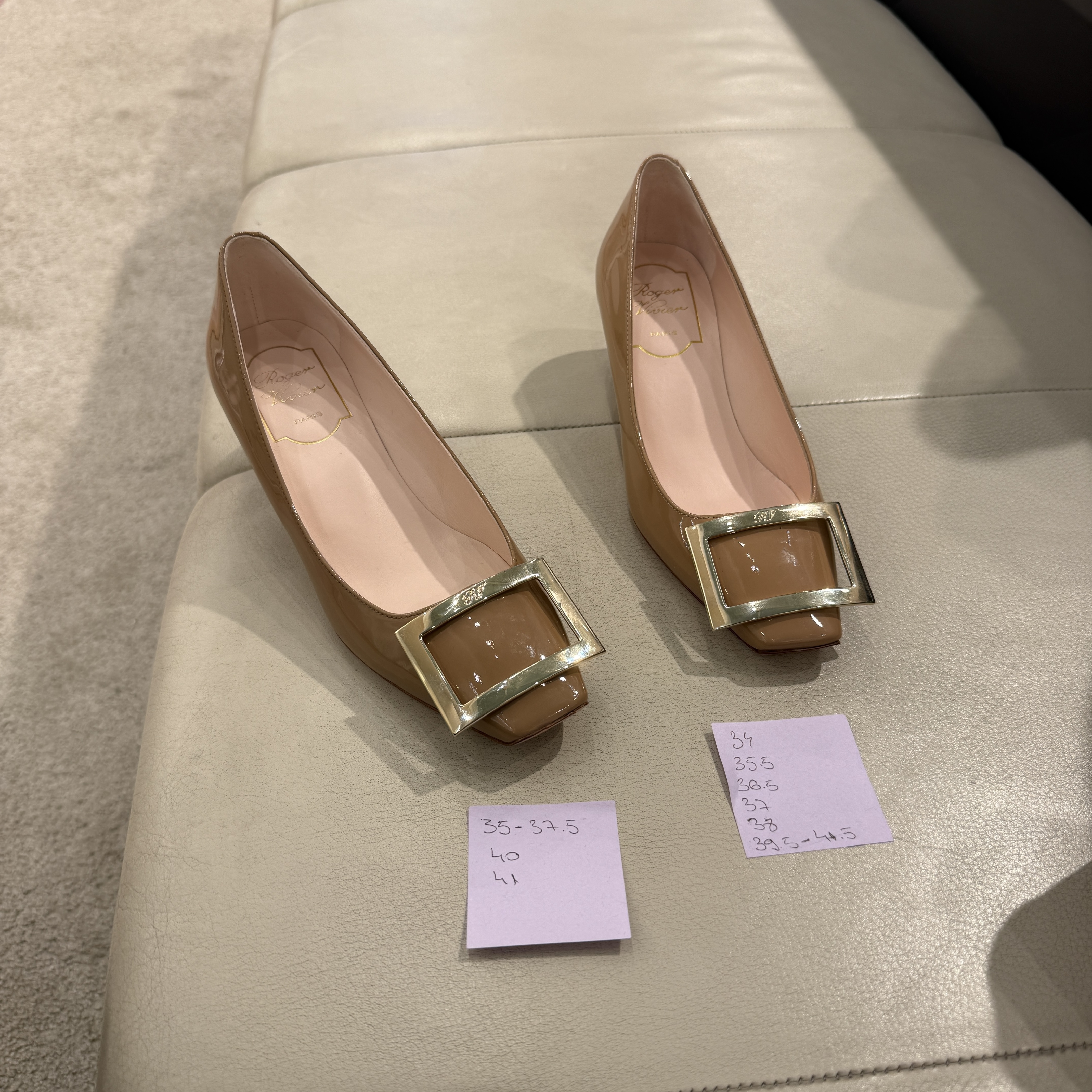 Roger Vivier RV classic trompette heels 45mm tea