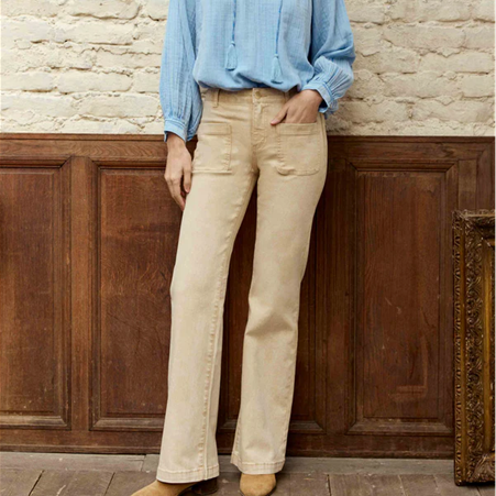 1LP0327-256 [LA PETITE ETOILE] Jean Sonny Beige #SONNY-P302422C1I/13-BEIGE (EU)