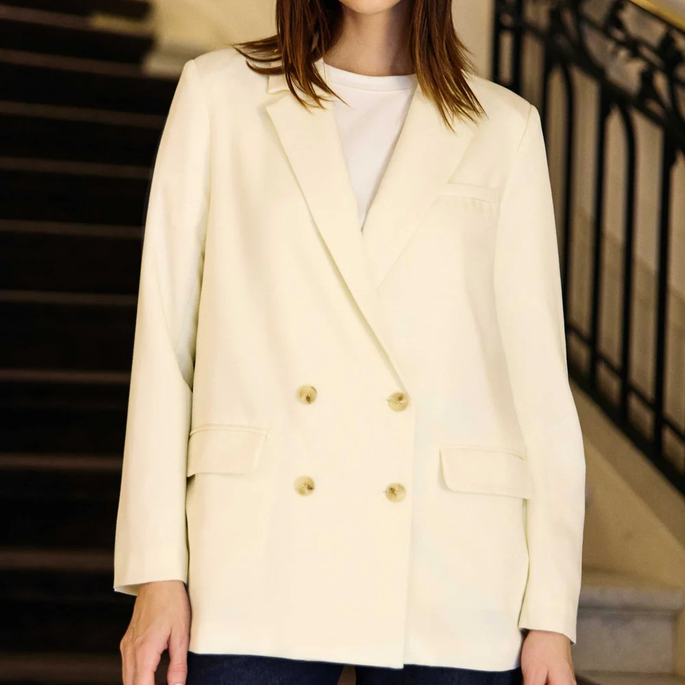 1LP0327-080 [LA PETITE ETOILE] Victory - Tailored Jacket Ecru #VICTOIRE-V102521U1A/11-ECRU (EU)