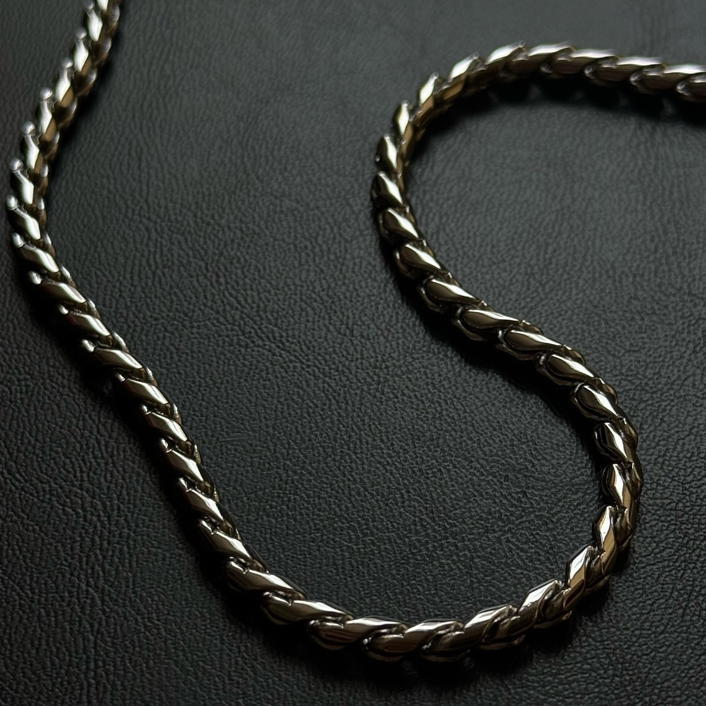 [原石] 鈦鋼項鏈 磁吸式項鏈 3mm粗