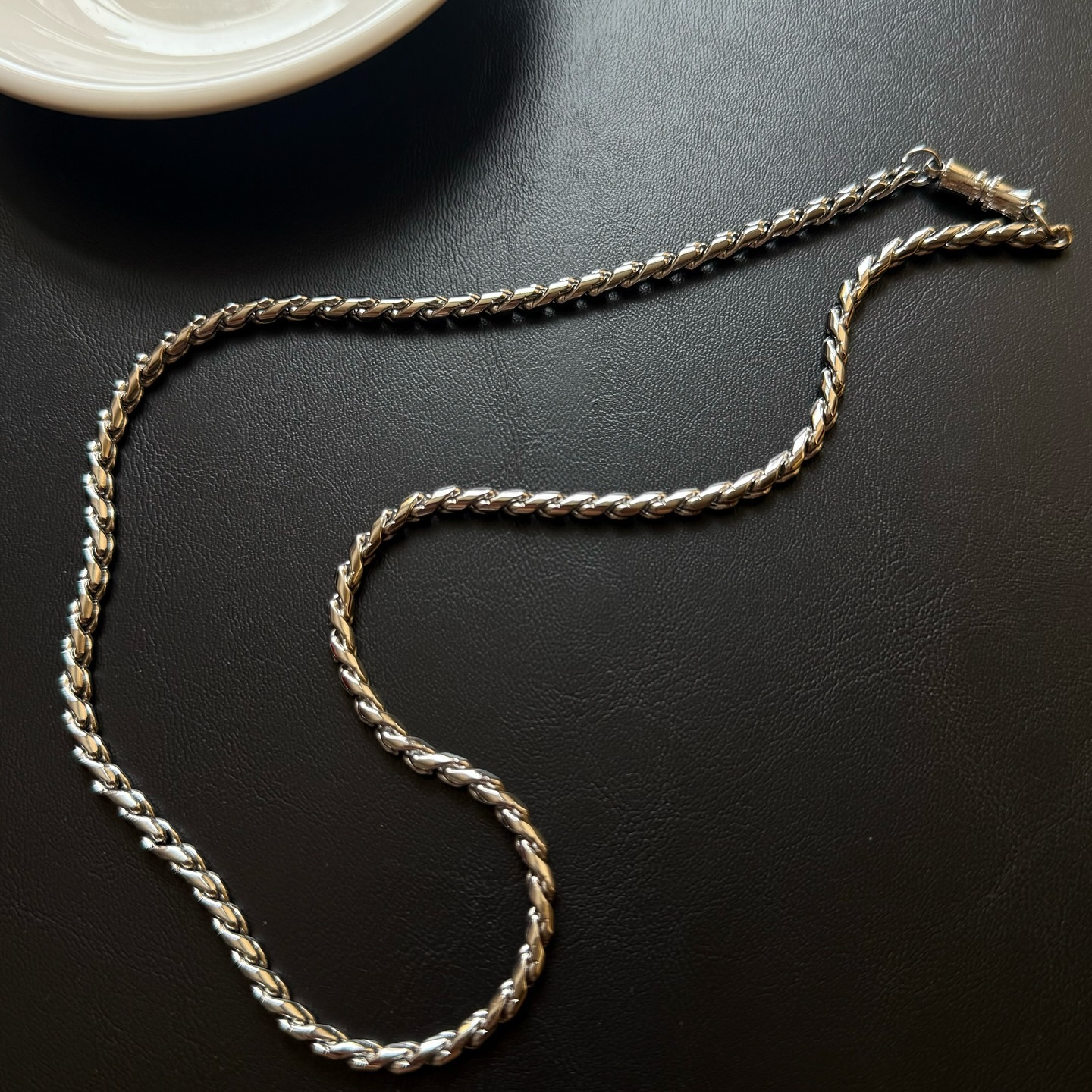 [原石] 鈦鋼項鏈 磁吸式項鏈 3mm粗