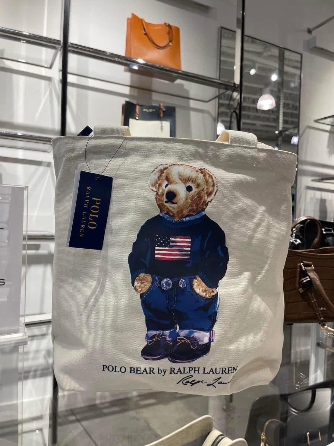Polo Bear tote bag