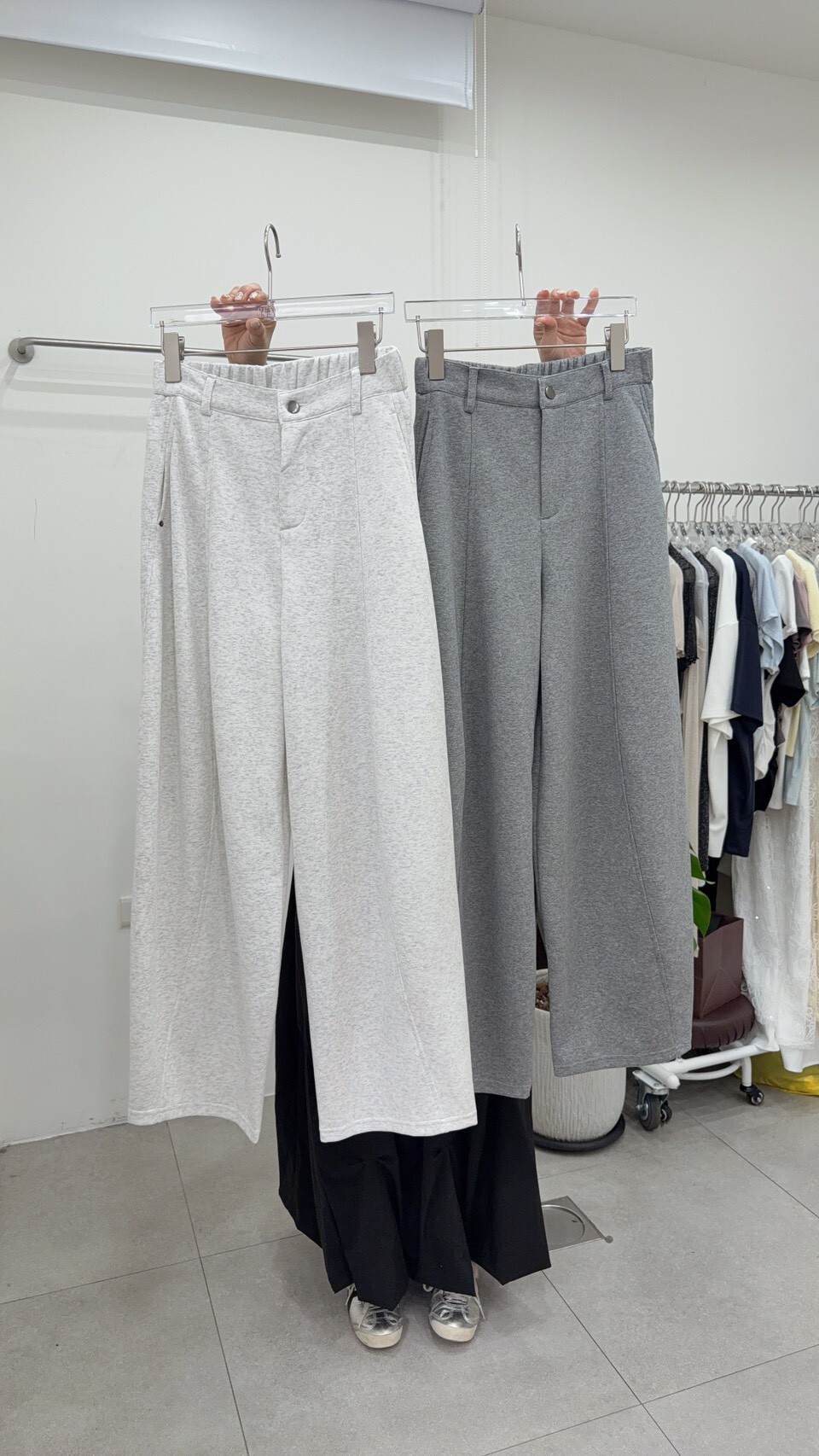 太空棉繭型褲 2colors (預購)