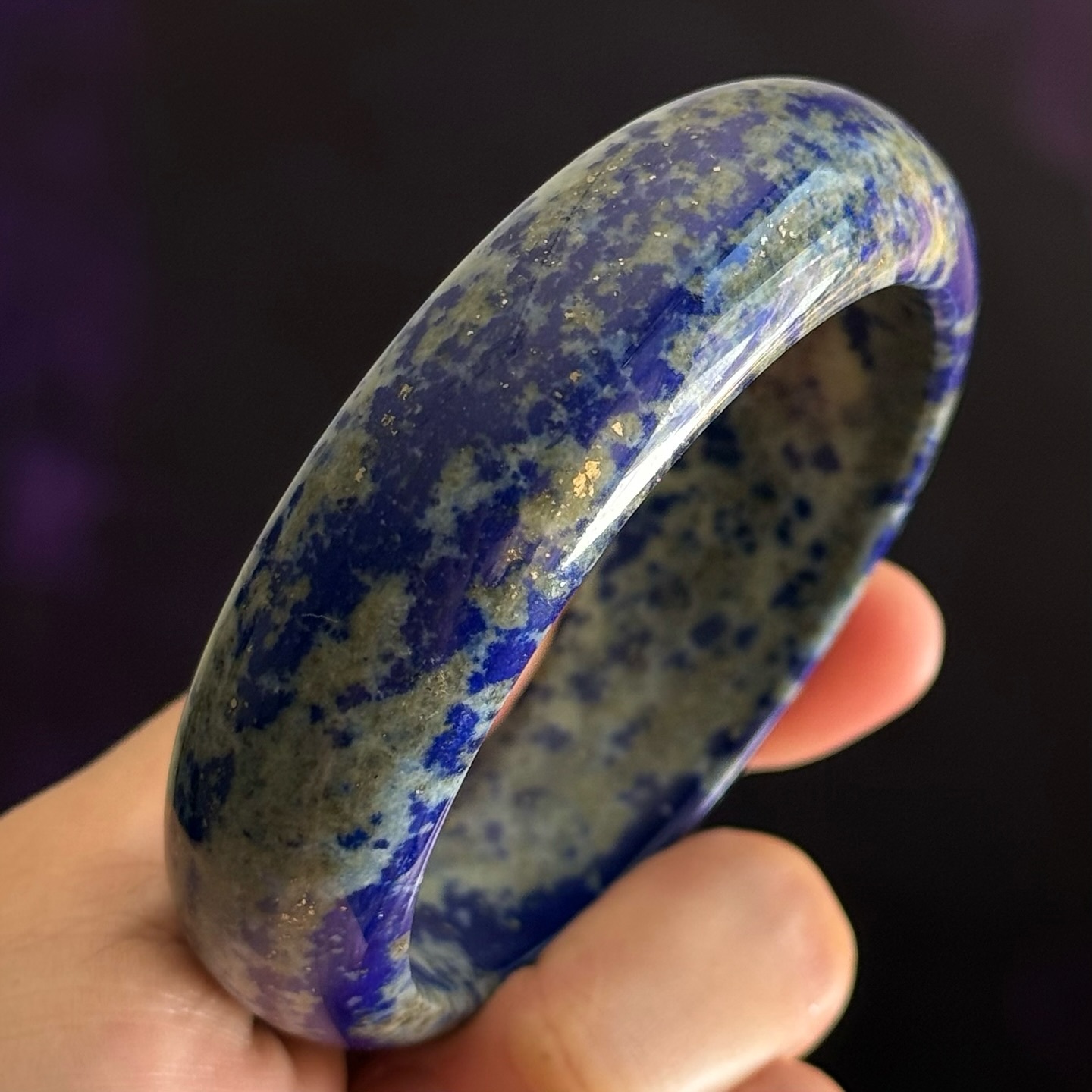 [原石] 青金石 水晶手鐲