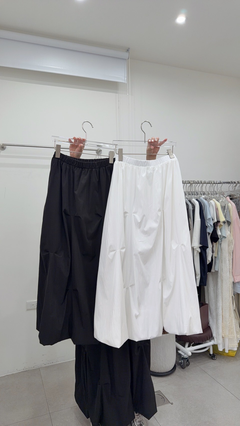 棉麻挺版裙 2colors (確定預購)