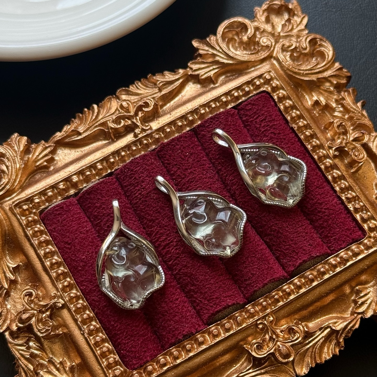 [原石] 利比亞黃金隕石 獨角獸 925銀項鏈吊墜（附證書）