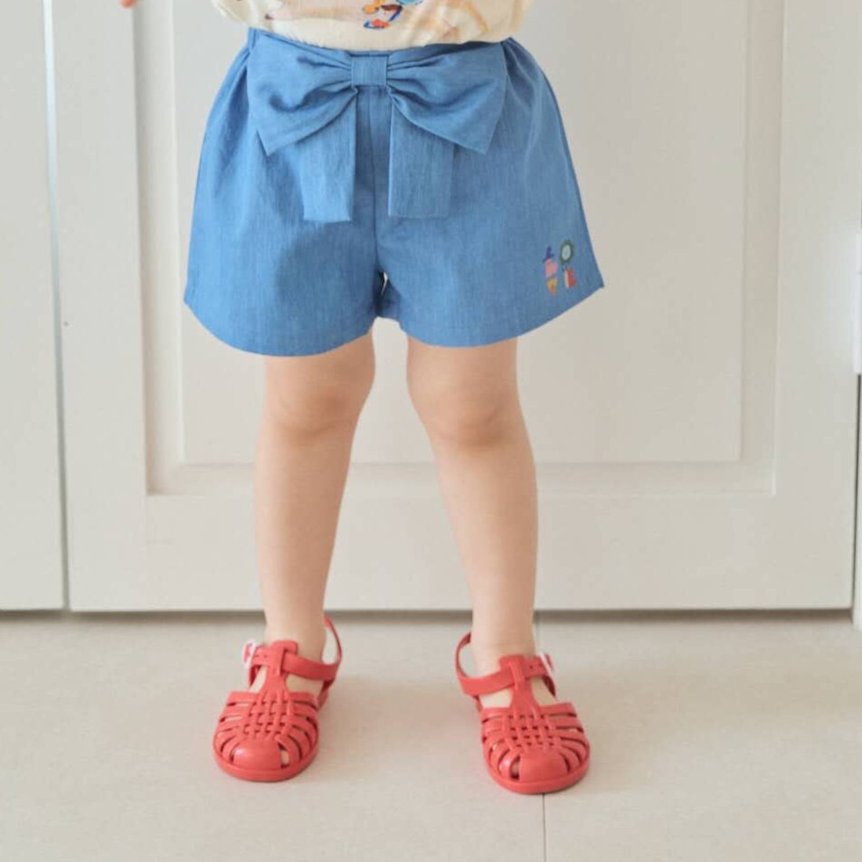 90-130 MICO 蝴蝶結短褲 2色