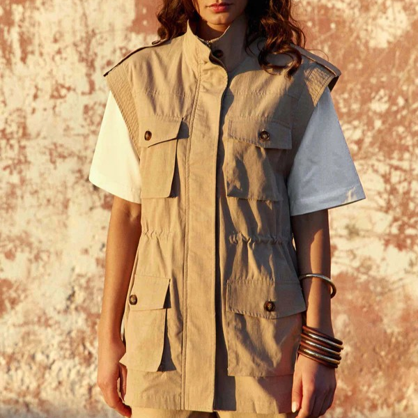 1LP0327-094 [LA PETITE ETOILE] Neva Jacket - Beige #NEVA-V212612U5B/13-BEIGE (EU)