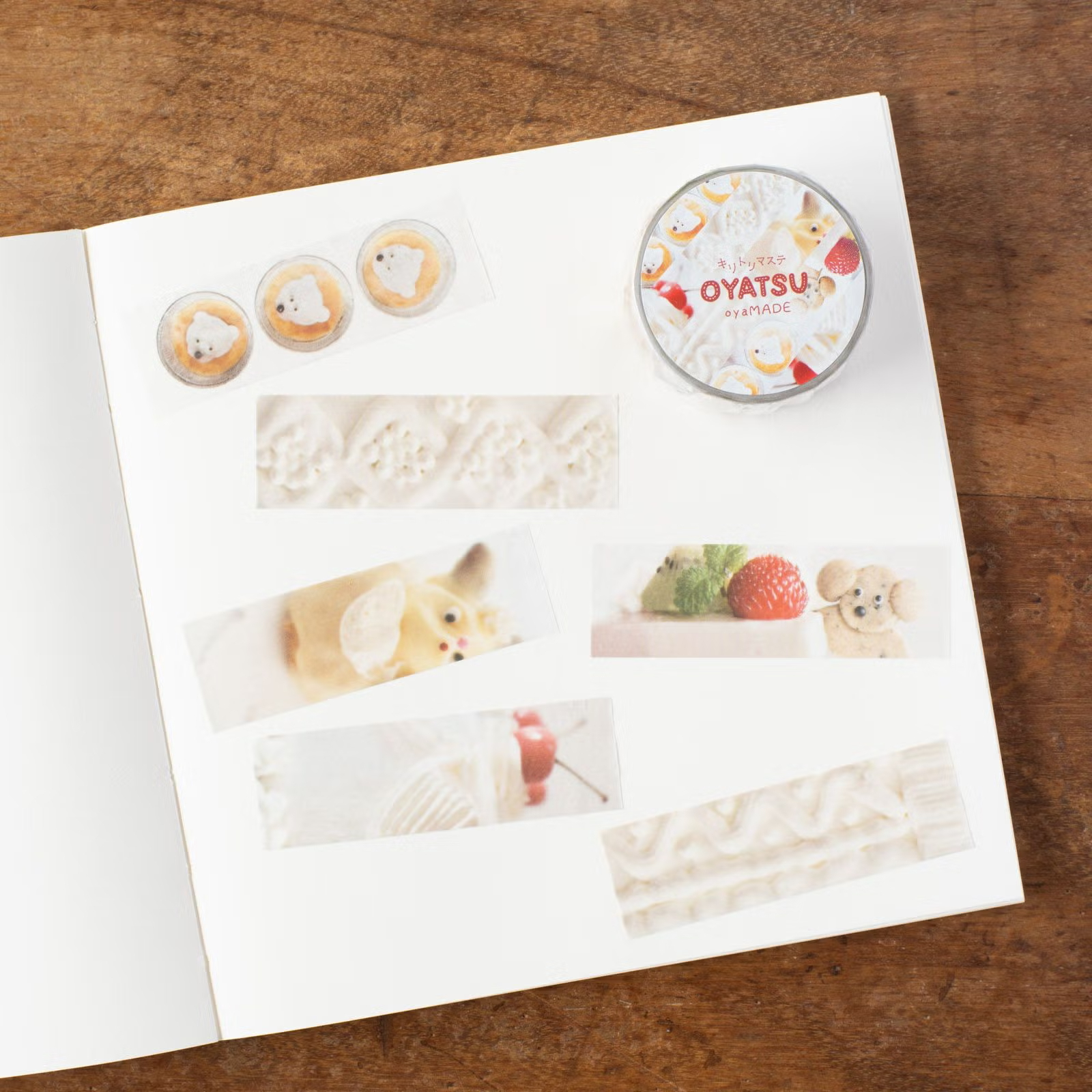 易撕線紙膠帶 | oyaMADE「OYATSU」/ 手紙社 / JAPAN