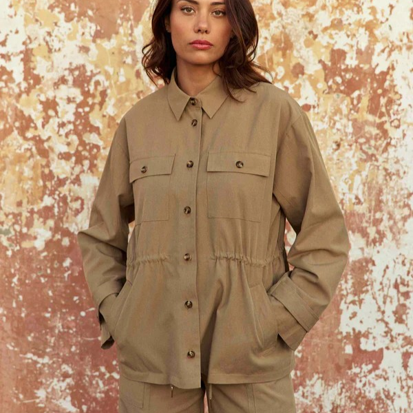 1LP0327-095 [LA PETITE ETOILE] Nopal Jacket - Taupe #NOPAL-V202612U0A/14-TAUPE (EU)