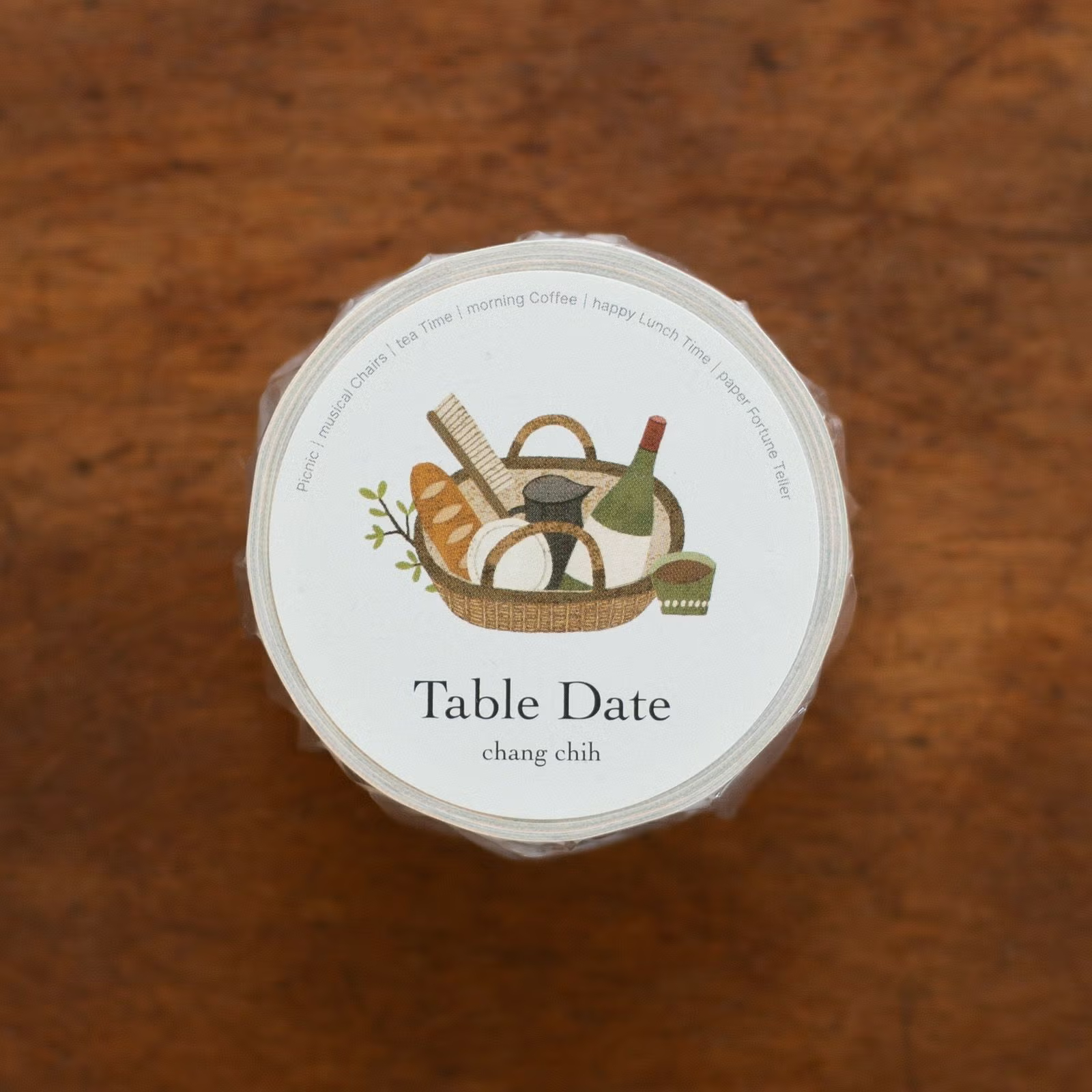 捲式便利貼 | chang chih「Table Date」 / 手紙社 / JAPAN