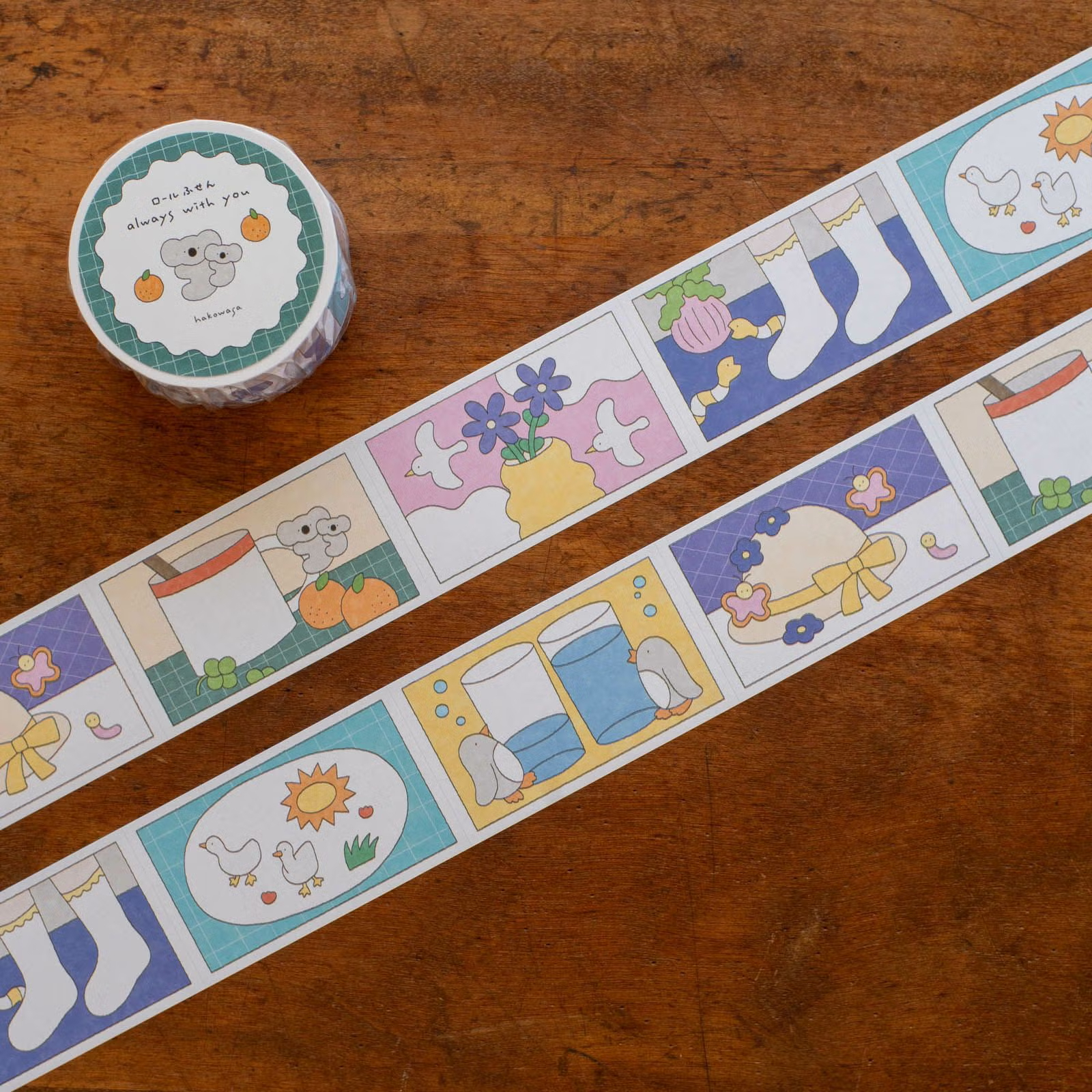 捲式便利貼 | hakowasa「always with you」 / 手紙社 / JAPAN
