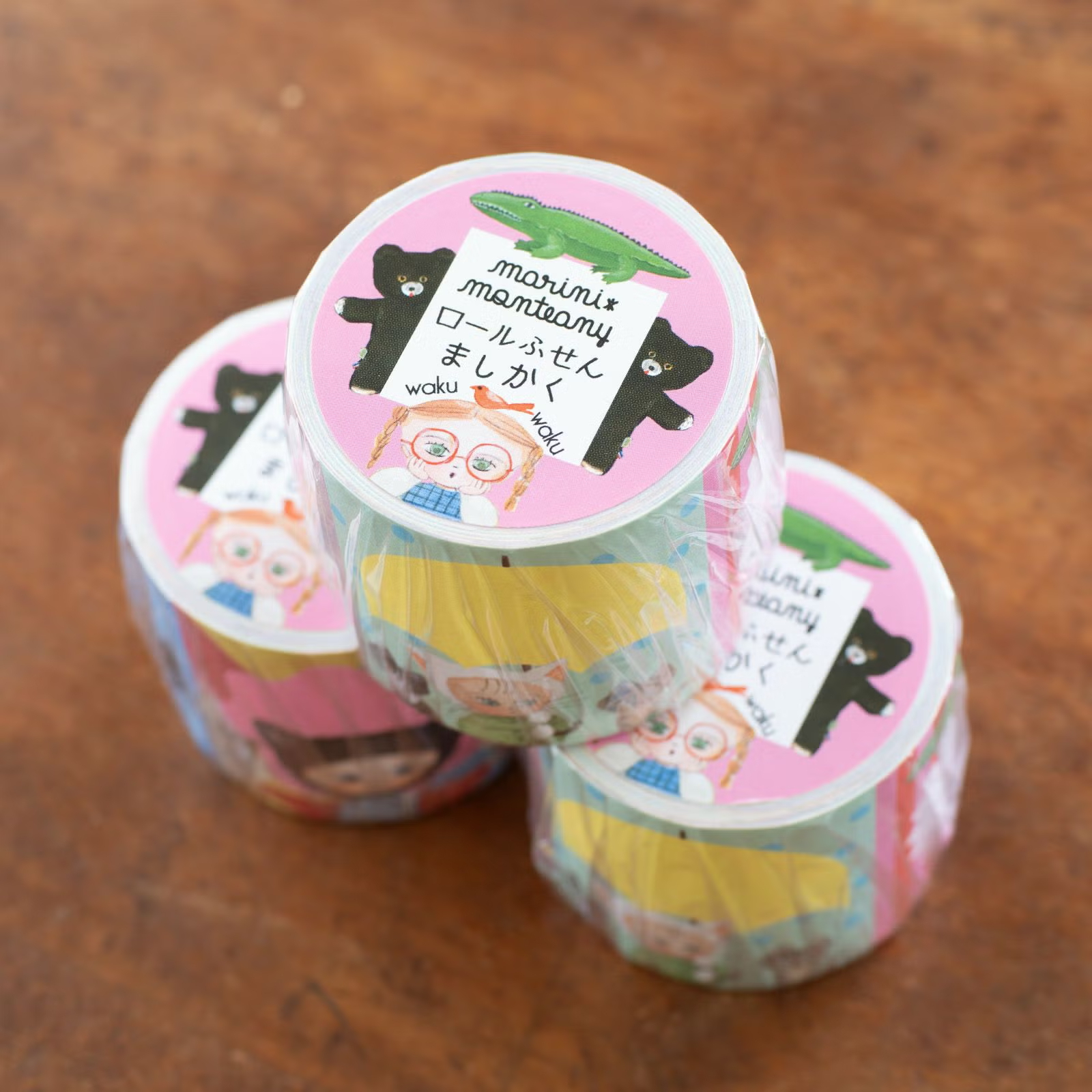 方形 捲式便利貼 | marini＊monteany「wakuwaku」 / 手紙社 / JAPAN