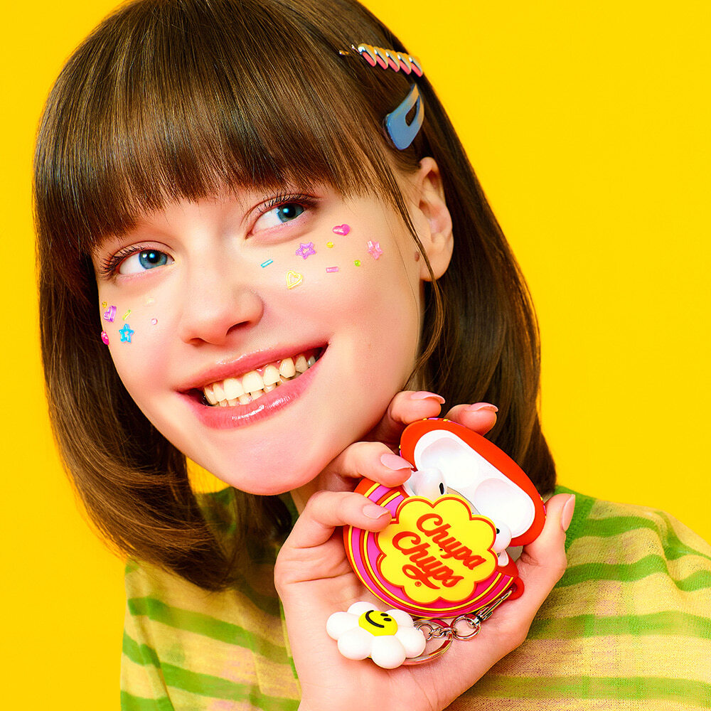 WIGGLE WIGGLE X CHUPA CHUPS AirPods Case Keyring - AirPods 3