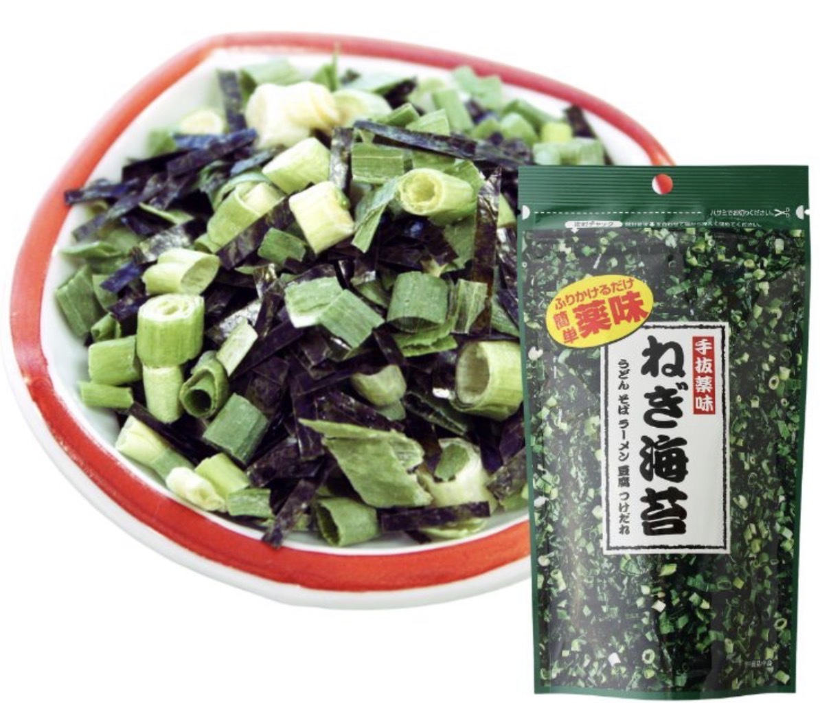 【日本超市熱賣】JP 日本乾燥蔥紫菜 3075 TK260327