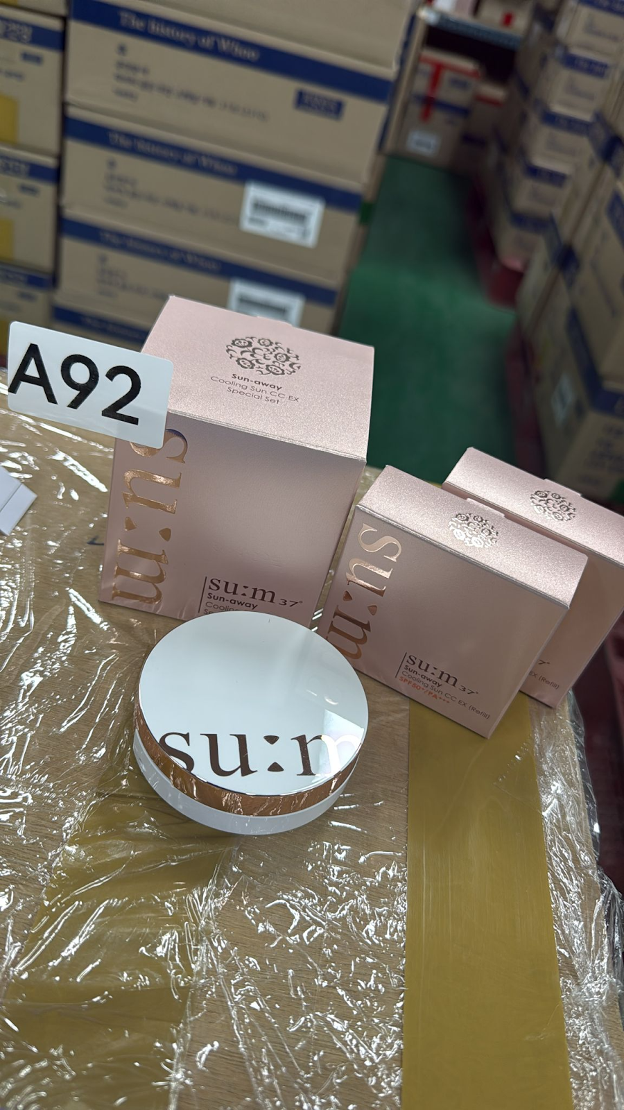 XO092 SU:M 呼吸鋼板CC氣墊套 EXP: 12.2027