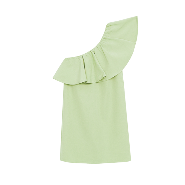1LP0327-137 [LA PETITE ETOILE] Rimel Dress Vert Amande #RIMEL-R102612Z8A/31-VERT AMANDE (EU)