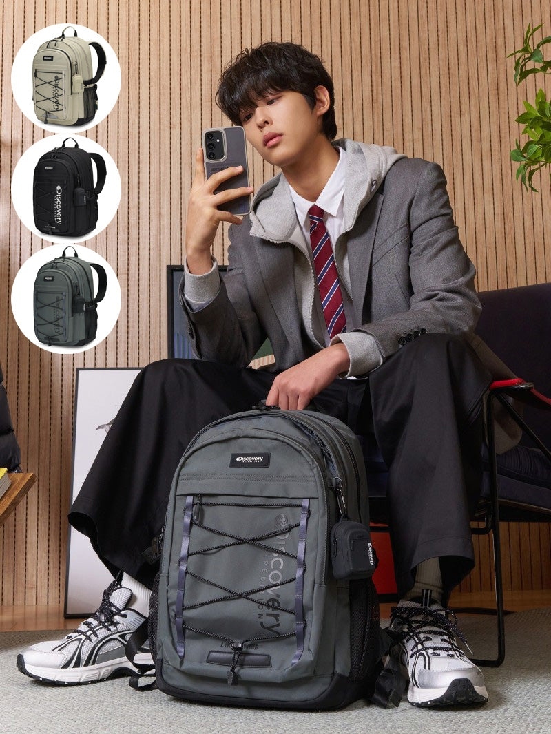 【韓國預訂】ARK032712 Discovery 28L 背面減壓設計肩包