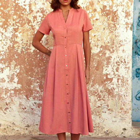 1LP0327-113 [LA PETITE ETOILE] Robe Rosie Blush #ROSIE-R302612Z7A/39-BLUSH (EU)