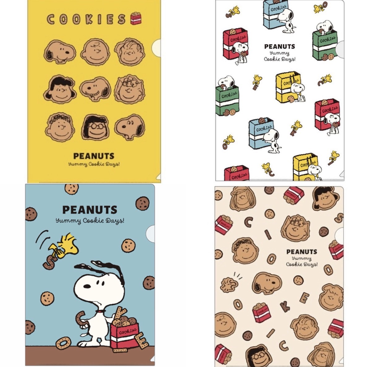 【最新發售】JP Snoopy 曲奇系列 A4 File 4937 TK260327