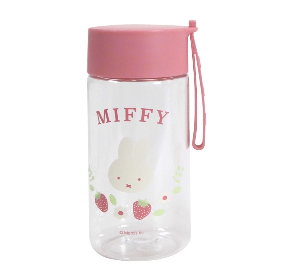 JP Miffy 花花士多啤梨透明水樽 350ml 2538 TK260327