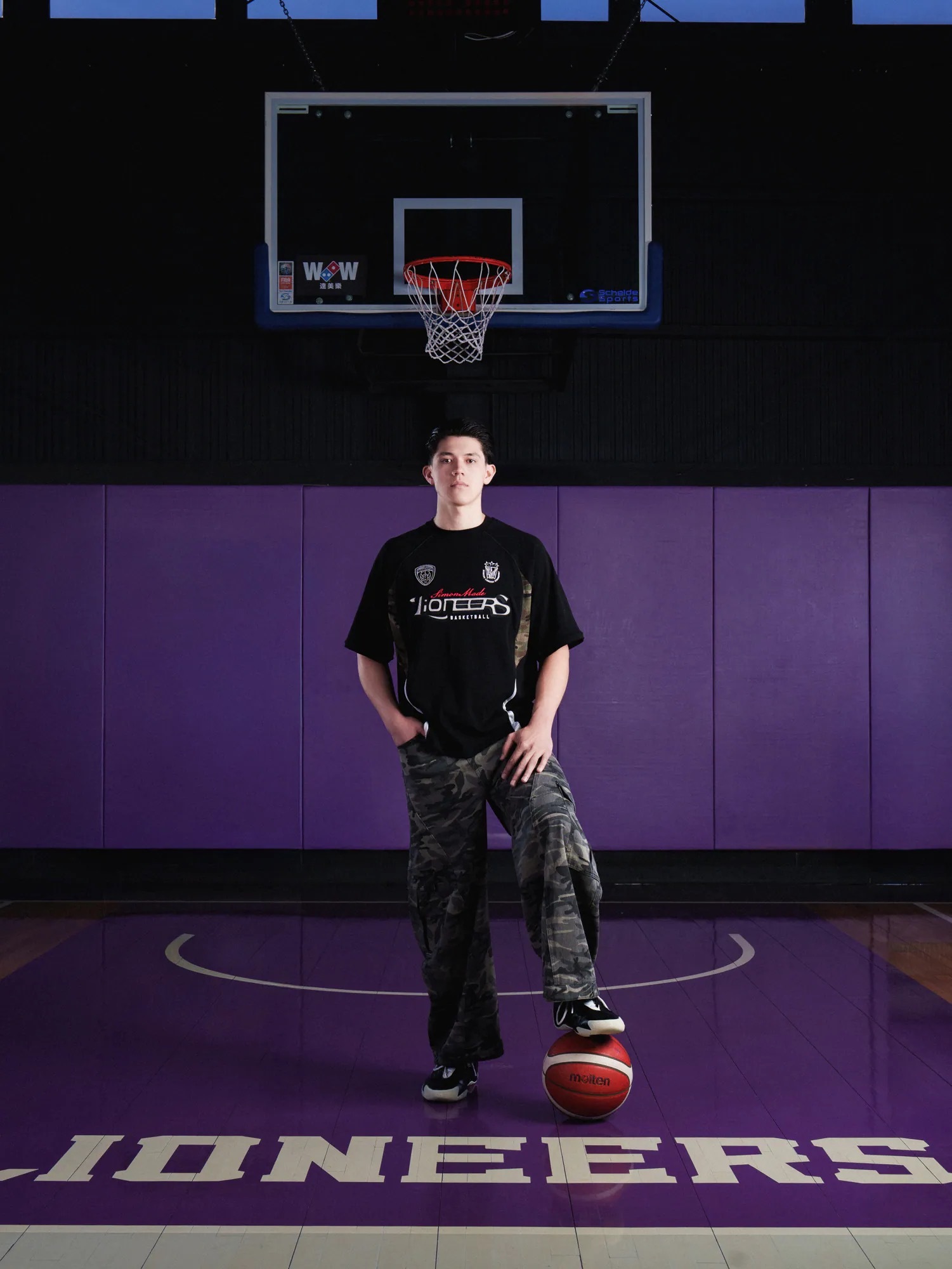 25-26 LN X SIMON 迷彩網眼拼接球衣