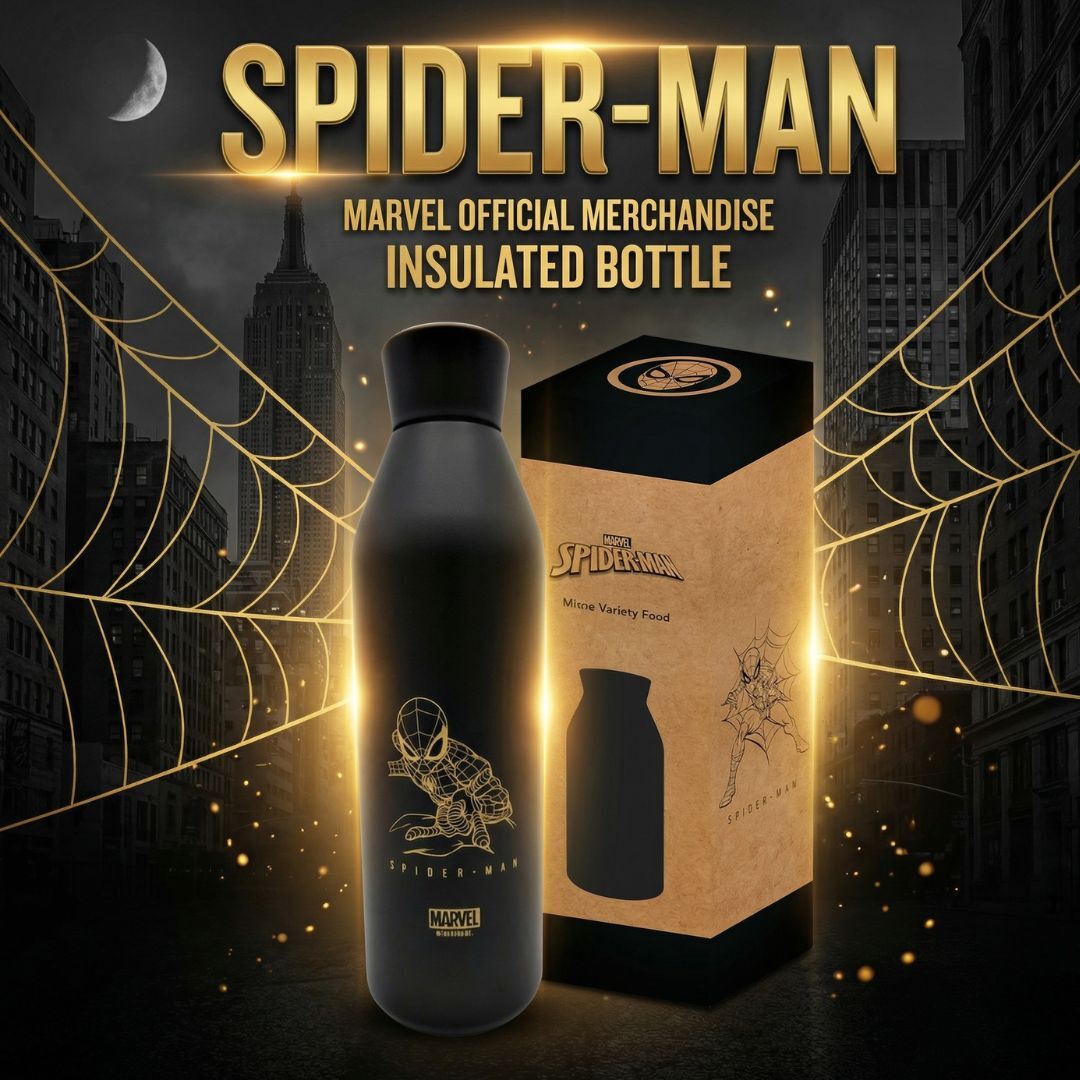 MARVEL - 真空冷熱不鏽鋼保溫杯 保溫壺 | 蜘蛛俠(600ml)