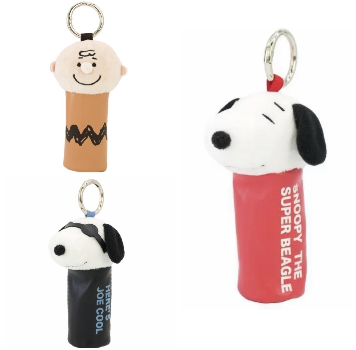 【5折優惠】JP Snoopy 公仔頭合皮唇膏拉鏈套 4548 TK260327