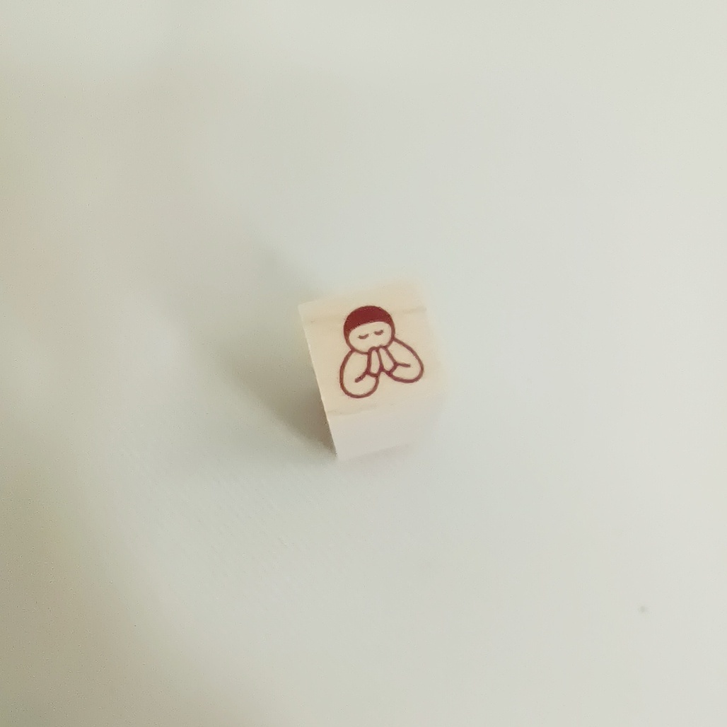 日本little lu．2026春 1x1cm原創印章 共四款