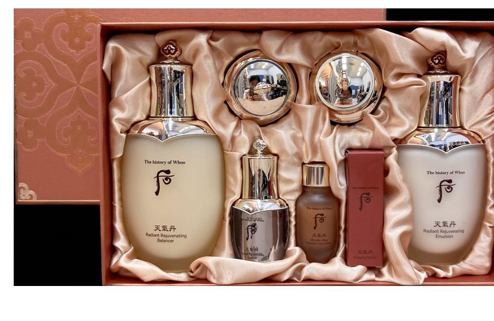 【直播】LX032756 天氣丹專櫃套盒六件組 補水亮白水乳精華