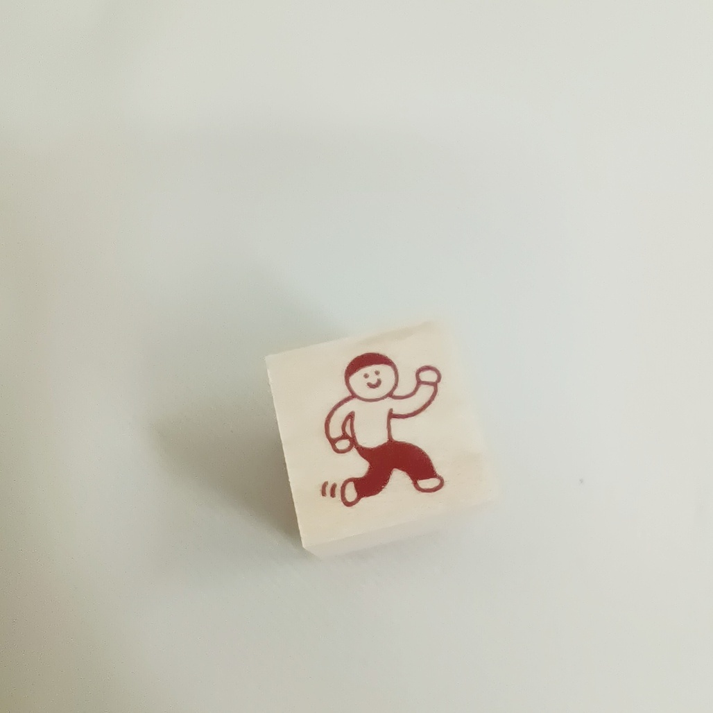 日本little lu．2026春 1.5x1.5cm原創印章 共六款