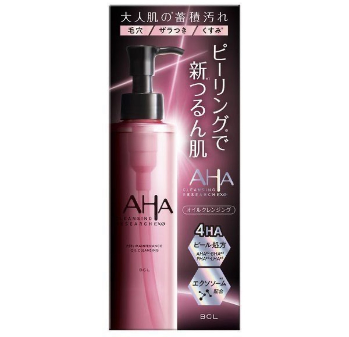 【5折優惠】JP BCL AHA EXO 溫和煥膚保養卸妝油 145ml 4126 TK260327