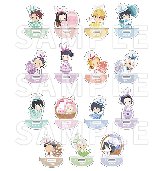 [代購][預訂] 鬼滅之刃 Q版 復活節系列 搖搖立牌