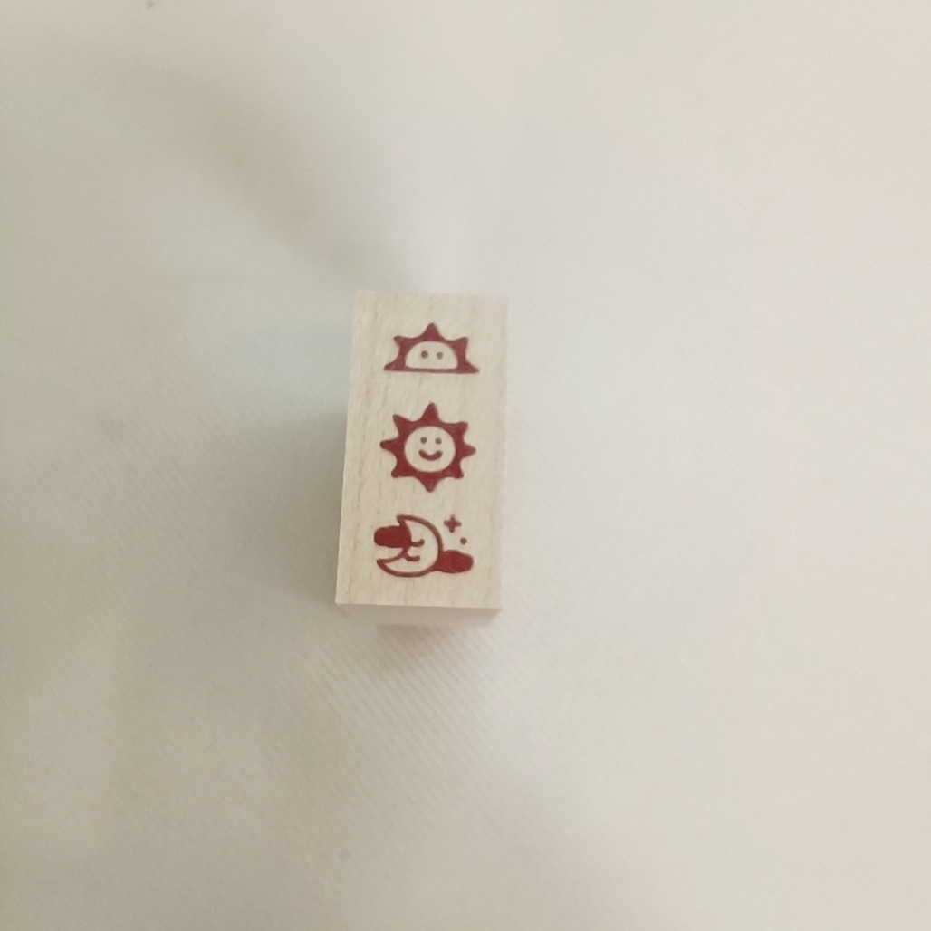 日本little lu．2026春 1x2/1.5x2cm原創印章 共六款