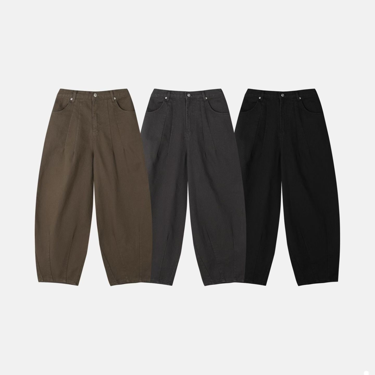 淨色鬆身褲 SENSES-020P