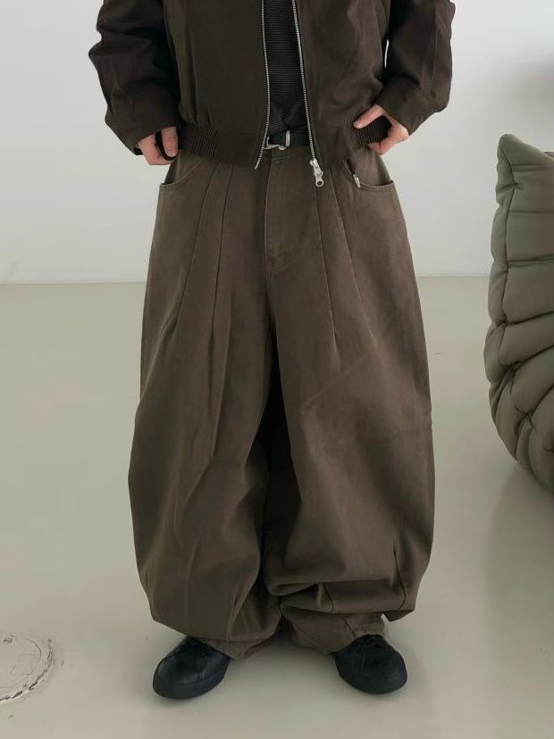 淨色鬆身褲 SENSES-020P