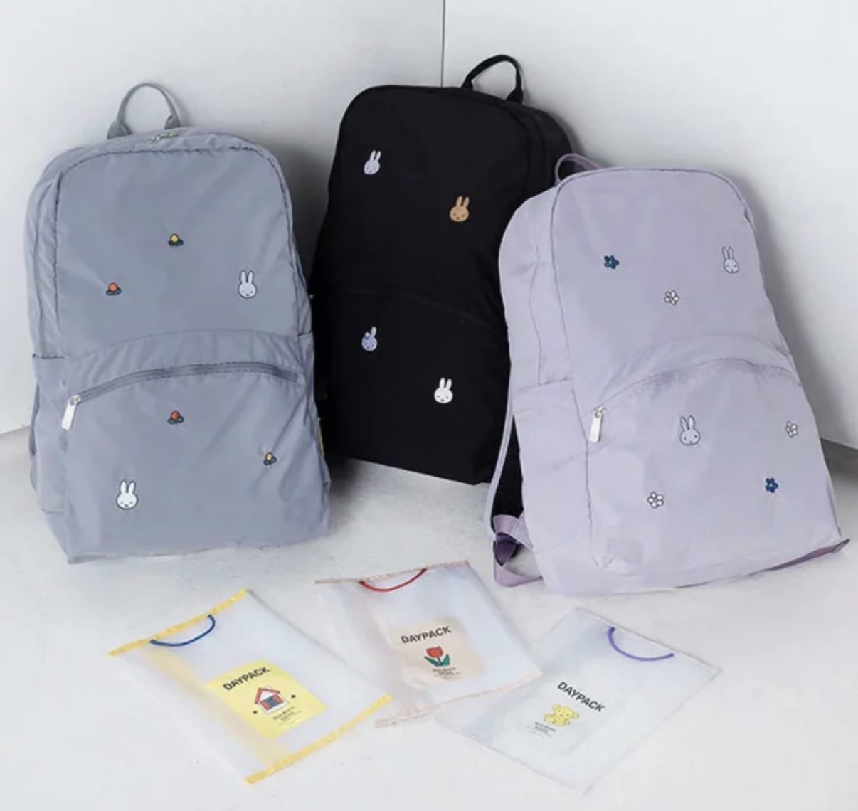 【5折優惠】JP Heimg's x Miffy 高質超輕量防水可收納式書包 4533 TK260327