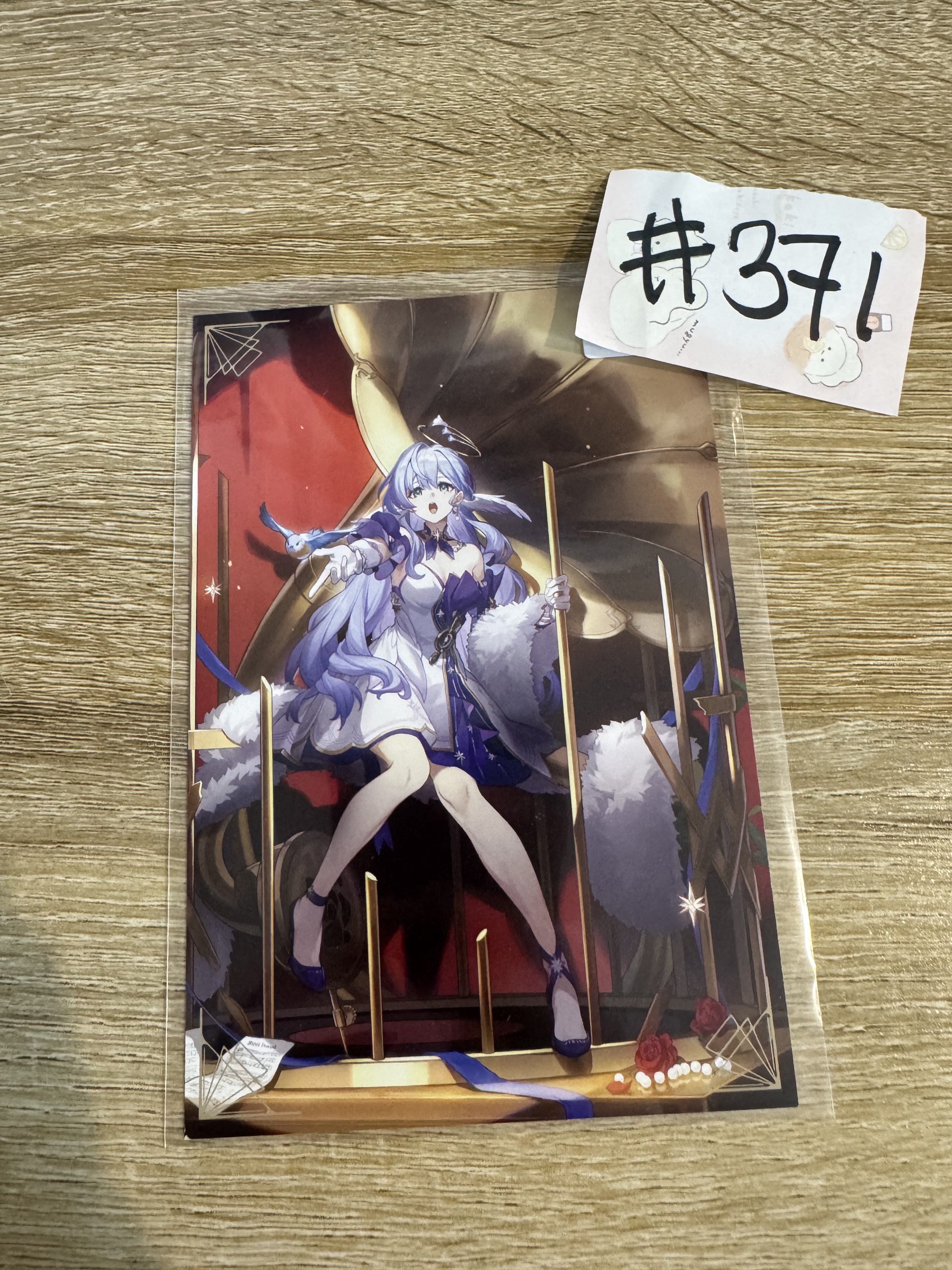 崩壞：星穹鐵道 知更鳥 明信片#371