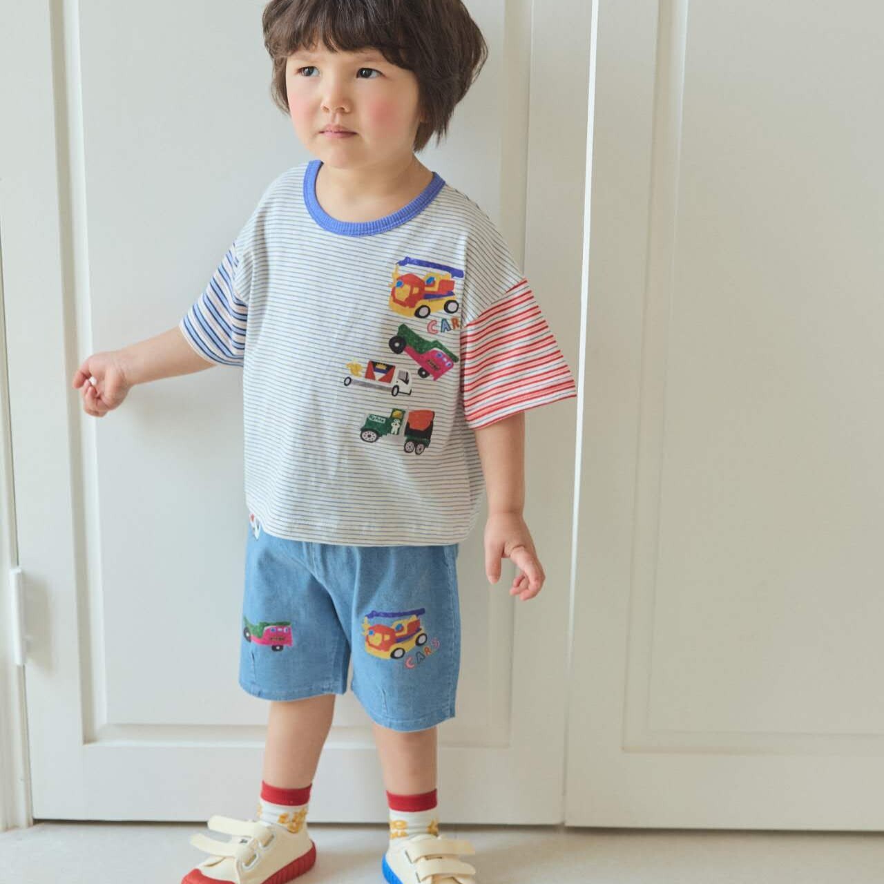 90-130 MICO 汽車條紋上衣