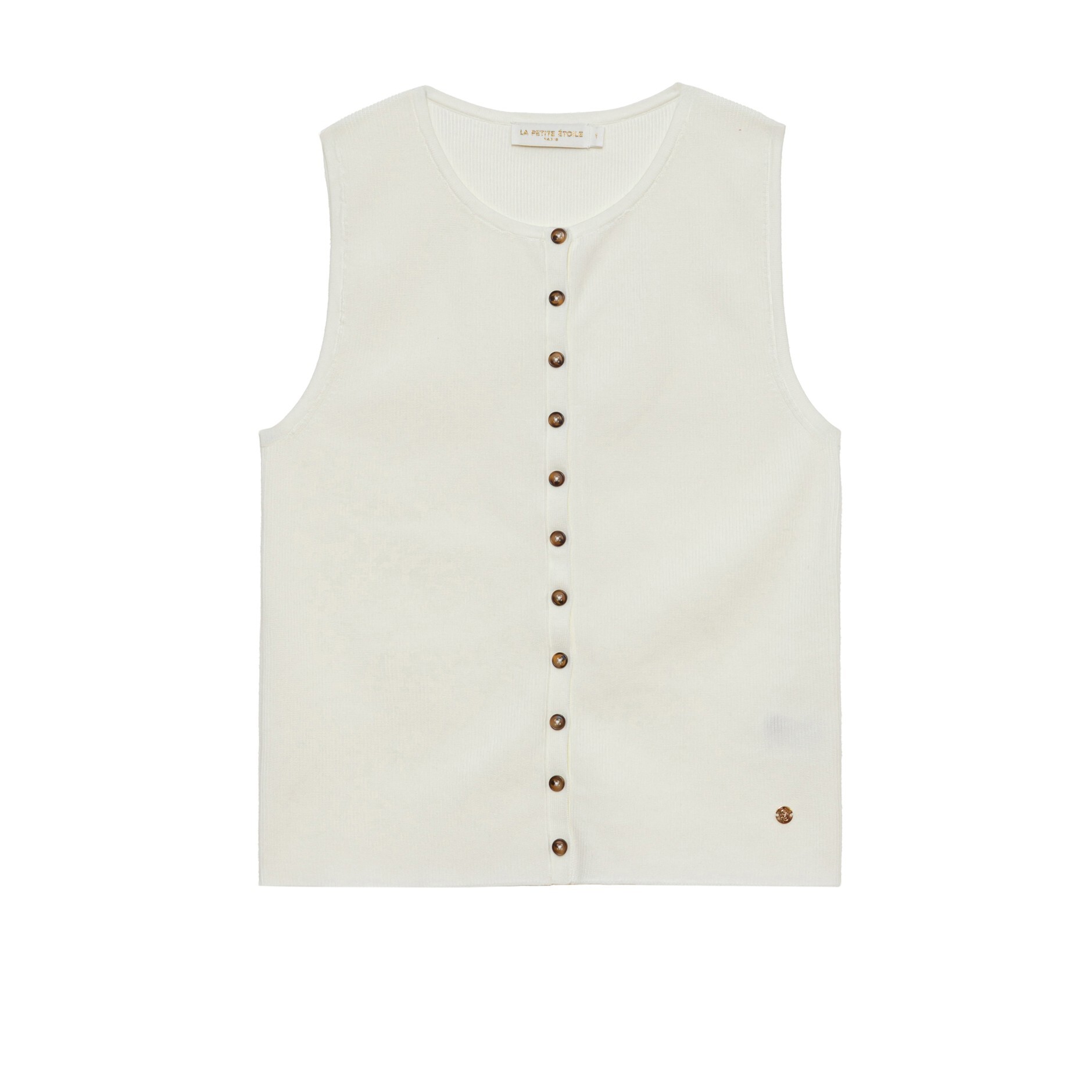 1LP0327-352 [LA PETITE ETOILE] Maggie Knitwear White #MAGGIE-M232613Z0A/11-ECRU (EU)