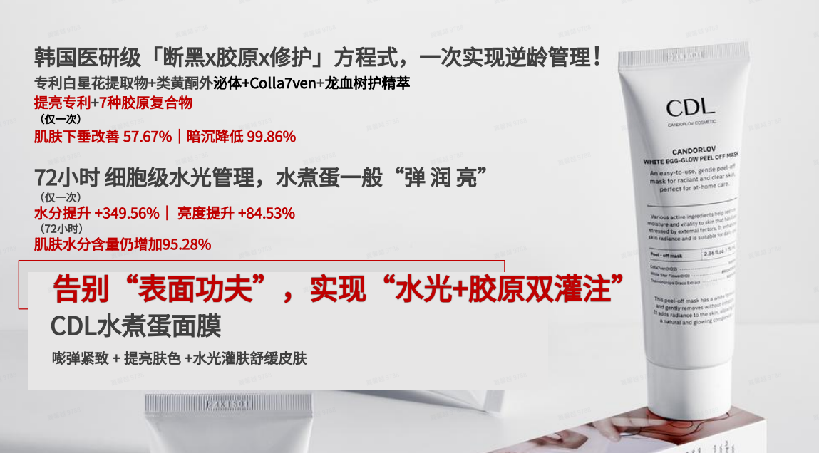 AG260326-D6-CDL-彩多樂白韻水光緊致面膜-CANDORLOV Glow Lifting MASK-70ml-(EXP-)