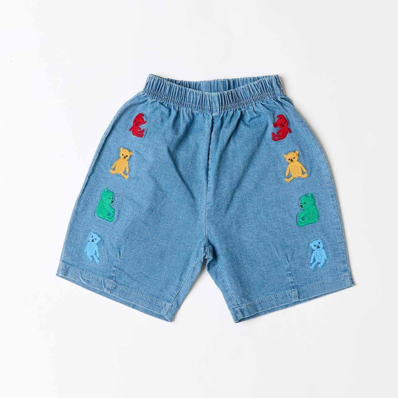 90-130 MICO 泰迪小熊牛仔褲